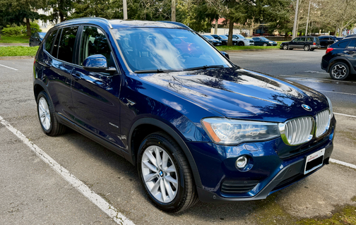 Blue 2016 BMW X3 xDrive28i