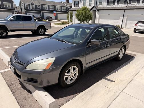 Gray 2007 Honda Accord EX-L