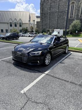 Black 2018 Audi A5 2.0T Premium
