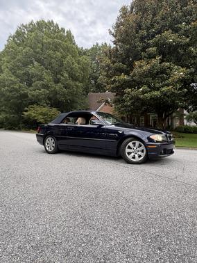 Blue 2005 BMW 325 Ci