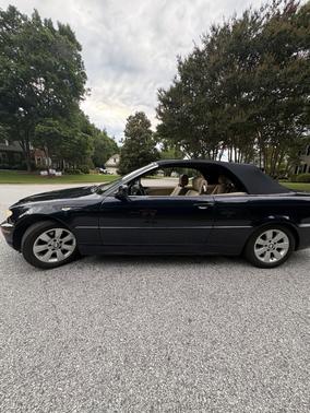 Blue 2005 BMW 325 Ci