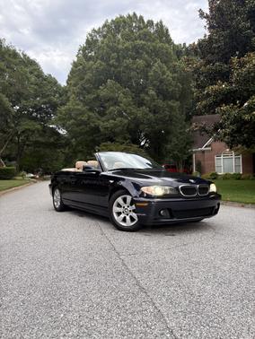 Blue 2005 BMW 325 Ci