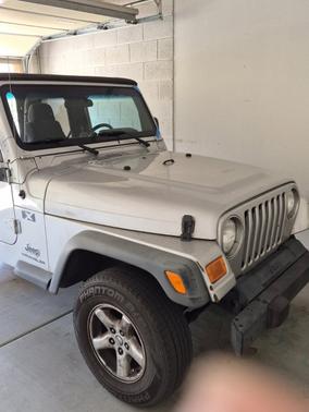 Silver 2006 Jeep Wrangler X