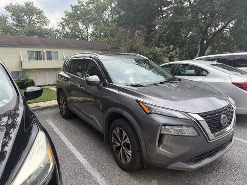 Gray 2021 Nissan Rogue SV