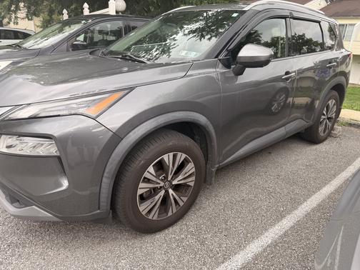 Gray 2021 Nissan Rogue SV