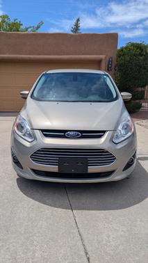 Beige 2015 Ford C-Max Hybrid SEL