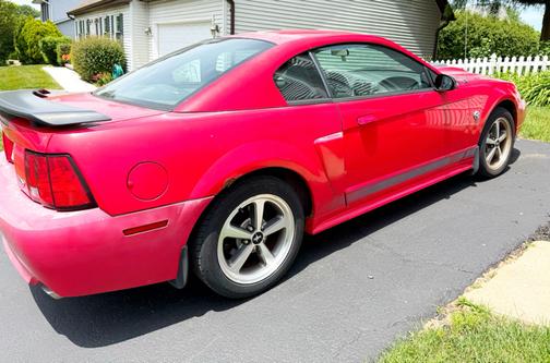 Red 2004 Ford Mustang Mach I