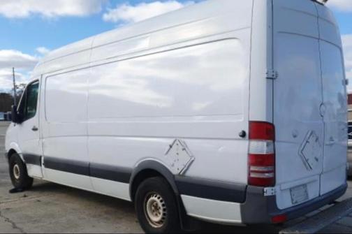 White 2012 Mercedes-Benz Sprinter 2500 High Roof