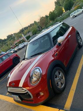 Red 2015 MINI Hardtop Cooper