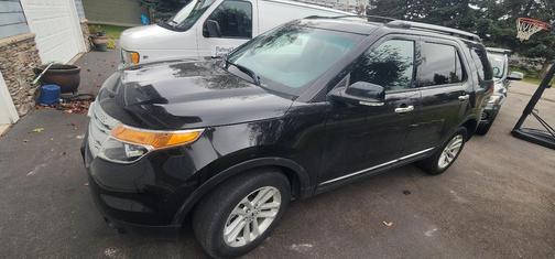 Black 2015 Ford Explorer XLT