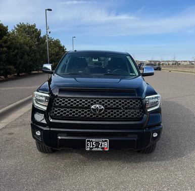 Black 2018 Toyota Tundra Platinum