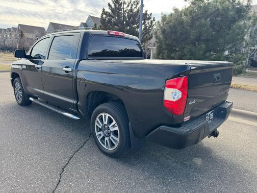 Black 2018 Toyota Tundra Platinum