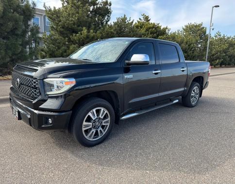 Black 2018 Toyota Tundra Platinum