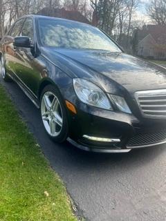 Black 2013 Mercedes-Benz E-Class E 350 4MATIC