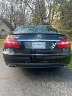 Black 2013 Mercedes-Benz E-Class E 350 4MATIC