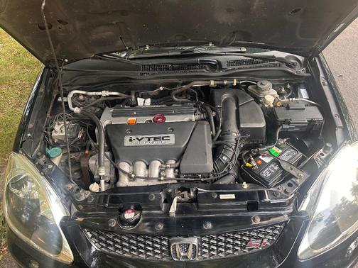 Black 2004 Honda Civic Si