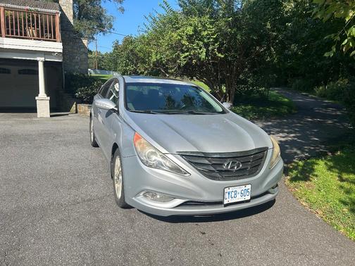Silver 2011 Hyundai SONATA Limited