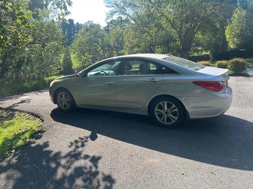 Silver 2011 Hyundai SONATA Limited