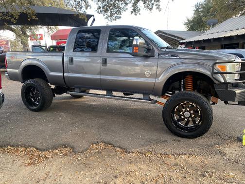 Gray 2011 Ford F-250 XLT