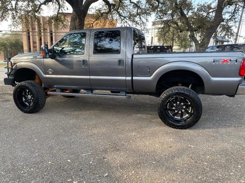 Gray 2011 Ford F-250 XLT