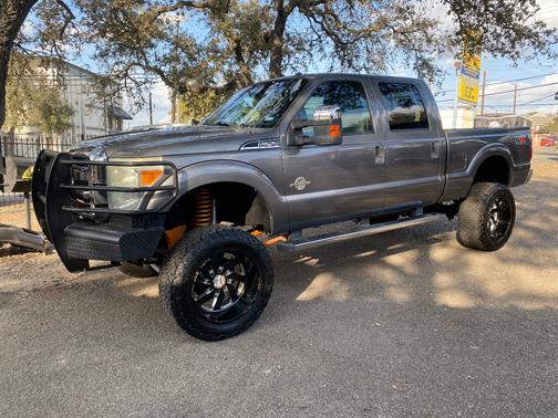 Gray 2011 Ford F-250 XLT
