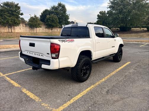 White 2017 Toyota Tacoma TRD Sport