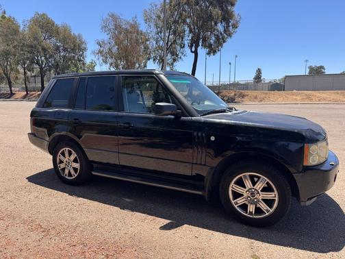 Black 2006 Land Rover Range Rover HSE