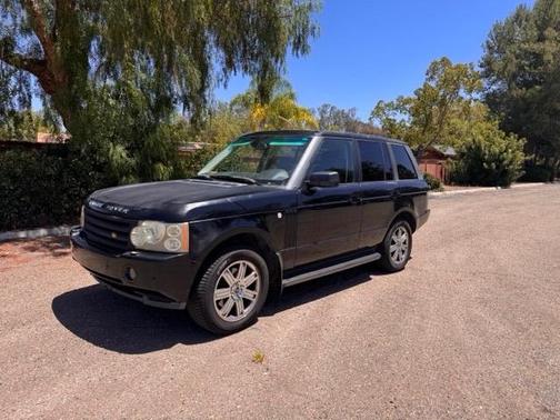 Black 2006 Land Rover Range Rover HSE