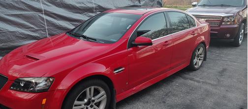 Red 2009 Pontiac G8 Base