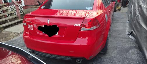 Red 2009 Pontiac G8 Base