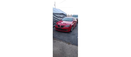Red 2009 Pontiac G8 Base