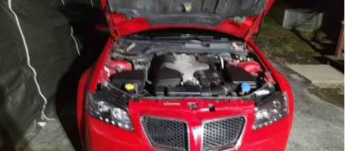 Red 2009 Pontiac G8 Base