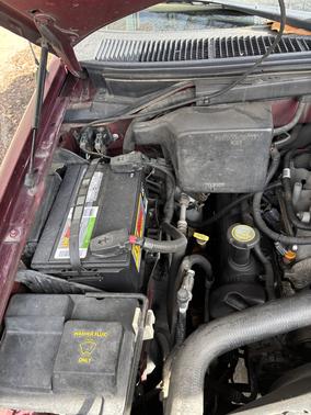 Red 1997 Ford F-150 Lariat SuperCab
