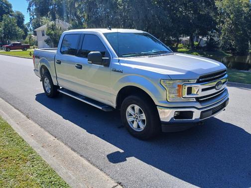 Gray 2019 Ford F-150 XLT