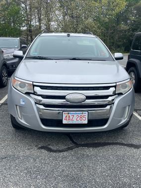 Silver 2011 Ford Edge Limited