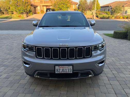 Silver 2021 Jeep Grand Cherokee Limited