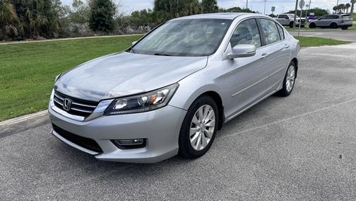Silver 2013 Honda Accord EX-L