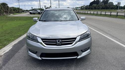 Silver 2013 Honda Accord EX-L