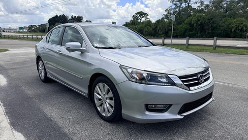 Silver 2013 Honda Accord EX-L