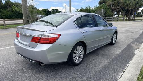 Silver 2013 Honda Accord EX-L