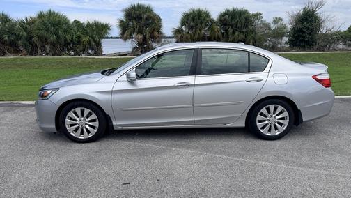 Silver 2013 Honda Accord EX-L