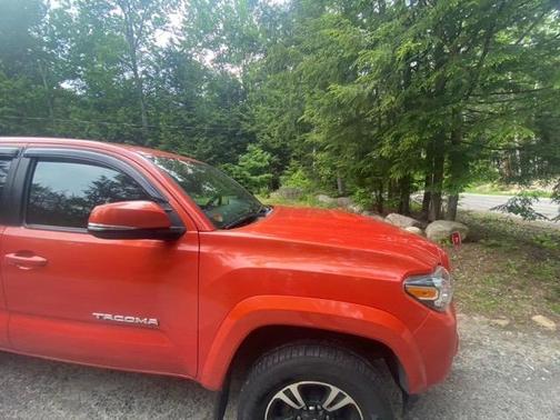 Orange 2016 Toyota Tacoma TRD Sport