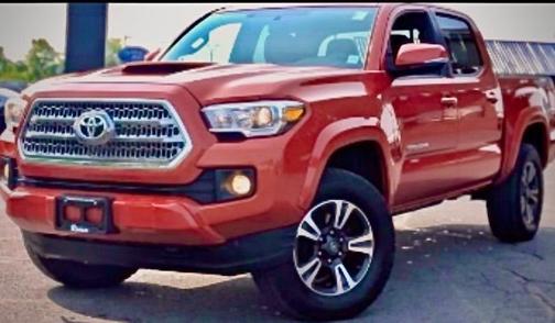 Orange 2016 Toyota Tacoma TRD Sport