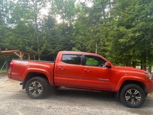 Orange 2016 Toyota Tacoma TRD Sport