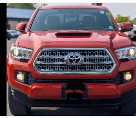 Orange 2016 Toyota Tacoma TRD Sport