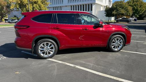 Red 2020 Toyota Highlander Limited