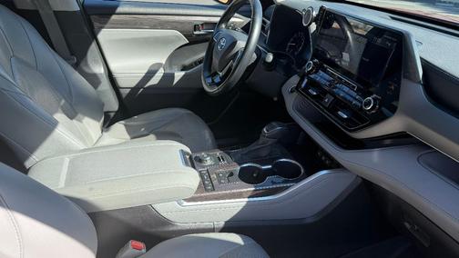 Red 2020 Toyota Highlander Limited