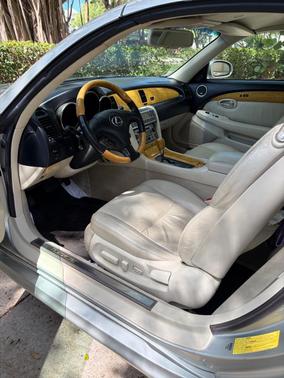 Silver 2005 Lexus SC 430 Base