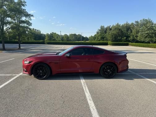 Red 2015 Ford Mustang GT Premium