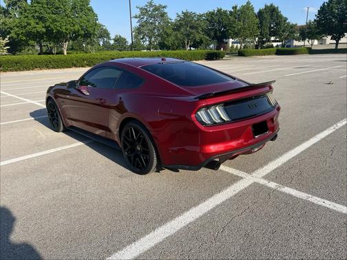 Red 2015 Ford Mustang GT Premium